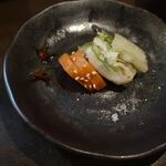 炭火焼酒亭ローリンストーン - お新香喰らう