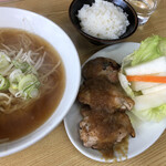 ラーメン とんかつ 忠 - Bセット