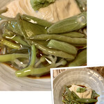 大和 - 湯葉と蓴菜