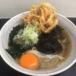 立喰いそば 山吹 - 6/1 天玉に椎茸