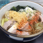 立喰いそば 山吹 - 6/11 肉蕎麦