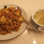 味臨軒 - ホイコーローチャーハン＆スープ