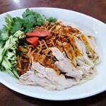 今年の棒棒鶏冷麺！