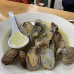 あさりバターも強力つまみ