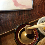 御縁そば　味楽 - 蕎麦団子