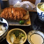 まさ竜 - "霧島豚上ロースカツ定食"