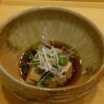 鮨 いとう - 鮟肝。今の季節は珍しい。しかし、絶品！