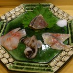 鮨 いとう - 刺身。美味い！