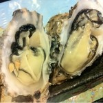 Hokkaidoushokudoukyaputen - 厚岸産☆生牡蠣 新鮮かつ甘くてとっても美味です♪
