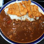 宝福 - カツのっけハヤシライス700円