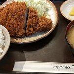 かつ村 - ロースカツランチ@1,100