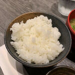 とんかつ 大喜 - ごはん