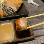 とんかつ 大喜 - 脂が美味しい