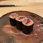 鮨　仙八 - マグロ巻き