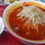 くるまやラーメン - 大辛カレーラーメン＋ライス