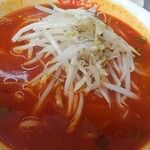 くるまやラーメン - 真っ赤なスープ