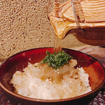 Chazuke of seasonal fish