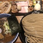 中華蕎麦 とみ田 - つけめん(大)＋特選全部のせトッピング