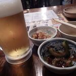 日の出横丁 - 飲みホ4杯目金麦