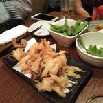 卯 - スルメの天ぷら