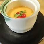 神田 日本酒バル 酒趣 - 冷たい茶碗蒸し