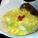 五味五香 - アワビと玉子の塩麹煮込み②