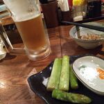 卯 - アスパラ揚げ