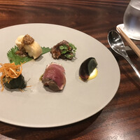 新中国料理HARAKAWA 北新地店 - 前菜盛合わせ