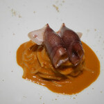 ほうば - 「蛍烏賊のビビン麺」