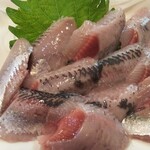 香海 - いわしの刺身