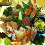 喜Raku - お刺身盛り合わせ