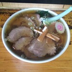 中華ソバ　坂本 - チャーシューワンタンメン(890円)