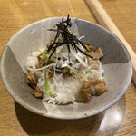 麺処 田ぶし - チャーシュー丼