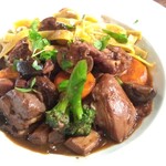 春風駘蕩 - コックオーヴァン（千葉県産鶏腿肉の赤ワイン煮）