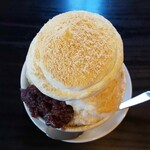 珈琲屋らんぷ - きなこ練乳かき氷