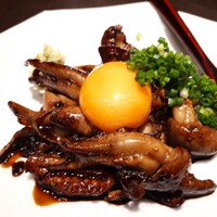 わたべ - ⚫うなぎ肝ソテー卵黄焼添え