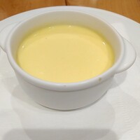 Osteria UVA RARA 横浜 - 冷たいコーンポタージュ