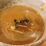 中華そば きなり - スープ割り