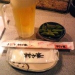 Murasaki - 生ビール＋お通し
