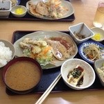 池田屋食堂 - 日替わり定食（しょうが焼き）　500円