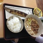 池田屋食堂 - 日替わり定食（さんま）　500円
