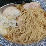 中華そば 笑歩 - 麺の感じ