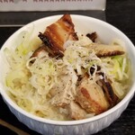 塩そば専門店 桑ばら - チャーマヨ丼