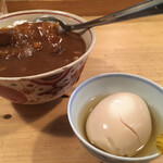 にこみ 鈴や - おでん 玉子とカレー