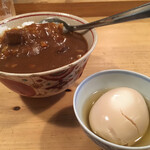 にこみ 鈴や - おでん 玉子とカレー