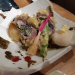 喜多郎寿し なんば店 - 大羽いわし梅肉揚げ