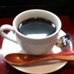 日本料理 喜春 - 食後のコーヒー。