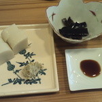 いし川 - 板わさ＋ビール