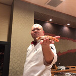 照寿司 - 車海老の握り