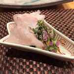 照寿司 - クエのお造り